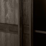 KAO DEEP BRUSHED PINE CABINET SLIDING DOOR CEDAR 215 - CABINETS, SHELVES